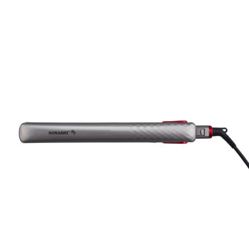 SONASHI Ceramic Coating Plate Hair Straightener, Silver (SHS-2024N)