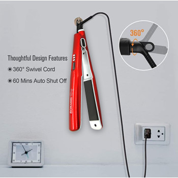 SONASHI Hair Straightener, Red (SHS-2042)