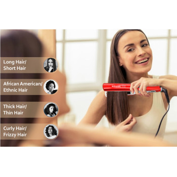 SONASHI Hair Straightener, Red (SHS-2042)