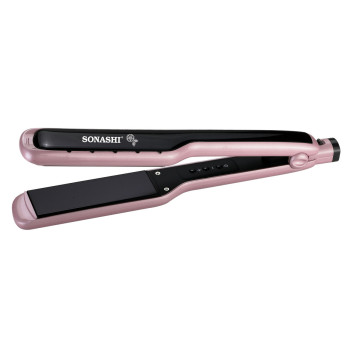 SONASHI Ceramic Hair Straightener, Wet & Dry Function, Gold (SHS-2059)