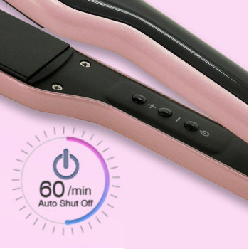 SONASHI Ceramic Hair Straightener, Wet & Dry Function, Gold (SHS-2059)