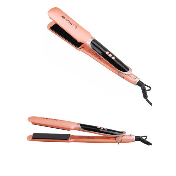SONASHI Digital Ceramic Hair Straightener, Peach (SHS-2084)