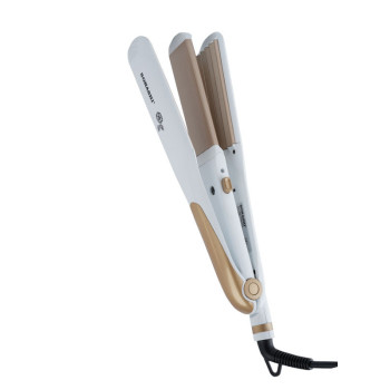 SONASHI 2 In 1 Hair Straightener & Crimper, White Gold (SHS-2082)