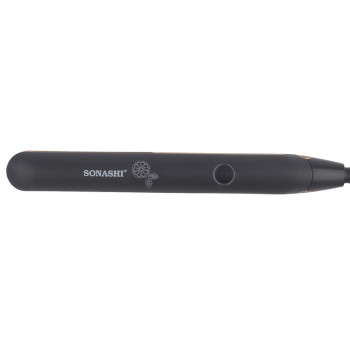 SONASHI Ceramic Hair Straightener, Black-Gold (SHS-2067N)