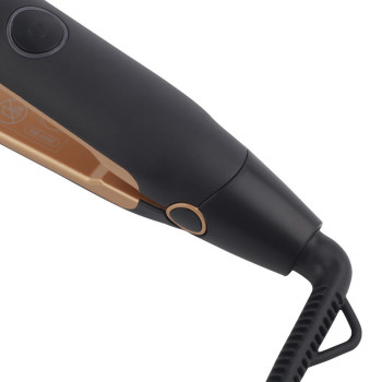 SONASHI Ceramic Hair Straightener, Black-Gold (SHS-2067N)