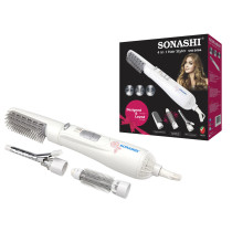 SONASHI 4 In 1 Hair Styler, White (SHS-2086)