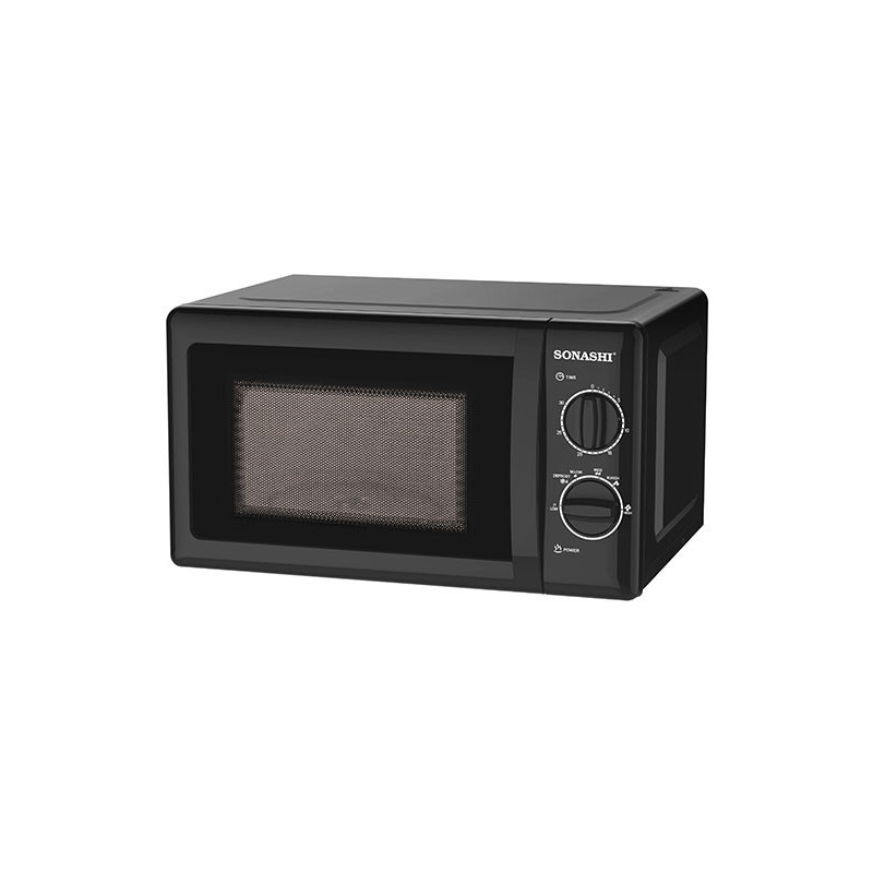 SONASHI 20 Ltr Microwave Oven With Manual Control, Black, SMO-920