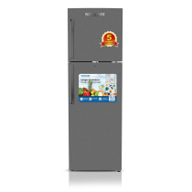 SONASHI 198Litres Double Door Refrigerator, Cfc Free, Metalic Gray (SFD-300NF)
