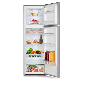 SONASHI 320 Litres Double Door Refrigerator, Metalic Gray, Frost Free 55Kg (SFD-320NF1)