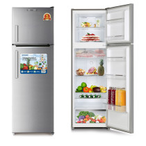 SONASHI 320 Litres Double Door Refrigerator, Metalic Gray, Frost Free 55Kg (SFD-320NF1)