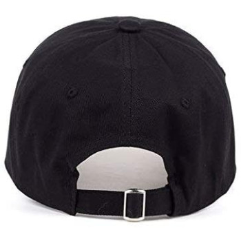 Magic Store Boy's & Girl's Friend Letter Embroidered Hip Hop Cool Hats Adjustable Baseball Cap (Black) Black
