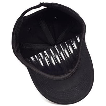 Magic Store Boy's & Girl's Friend Letter Embroidered Hip Hop Cool Hats Adjustable Baseball Cap (Black) Black