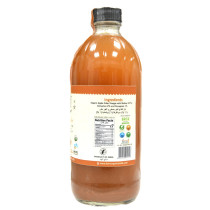 Farm Organic Gluten Free Apple Cider Vinegar Naturally Infused with Cinnamon & Fenugreek- 500 ml