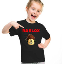 INK KULTURE Kids Unisex t-shirt 'Roblox Gaming' Character, Black