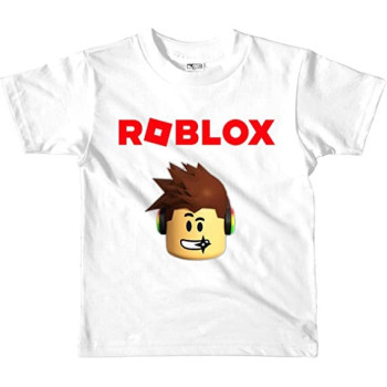 INK KULTURE Kids Unisex t-shirt 'Roblox Gaming' Character White