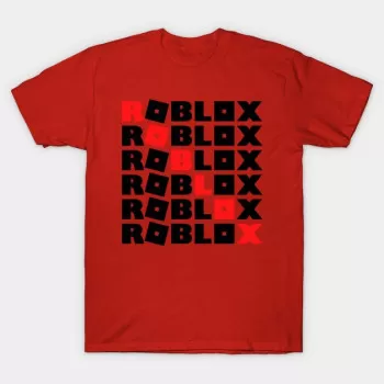 Roblox Game Boys T-Shirt Red
