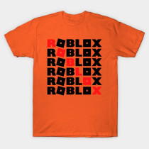 Roblox Game Boys T-Shirt Orange