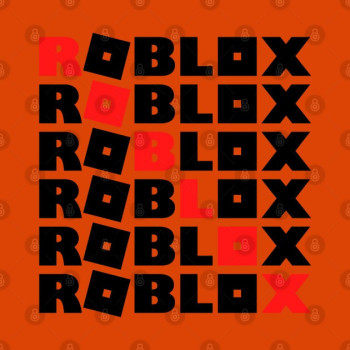 Roblox Game Boys T-Shirt Orange