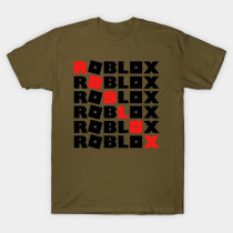 Roblox Game Boys T-Shirt Military Green