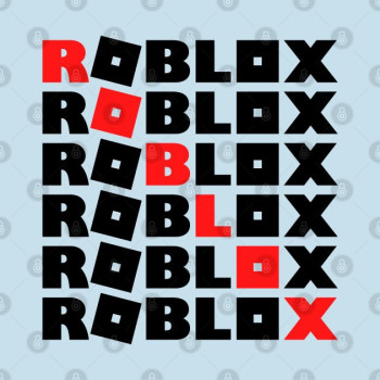 Roblox Game Boys T-Shirt Light Blue