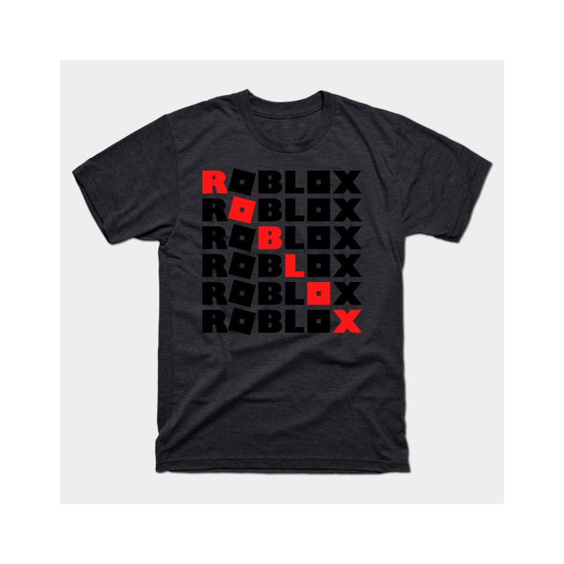 Roblox Game Boys T-Shirt Charcoal Heather