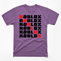 Roblox Game Boys T-Shirt Purple Heather