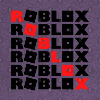 Roblox Game Boys T-Shirt Purple Heather