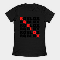 Roblox Game Girls T-Shirt Black