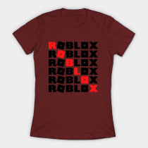 Roblox Game Girls T-Shirt Maroon