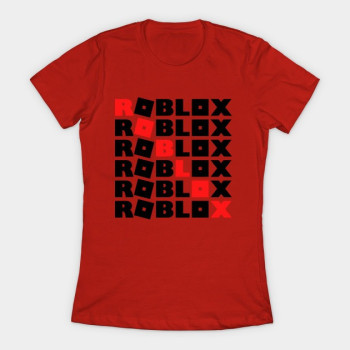 Roblox Game Girls T-Shirt Red