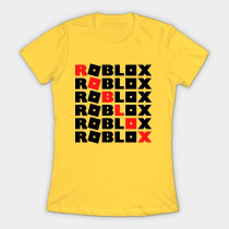 Roblox Game Girls T-Shirt Yellow