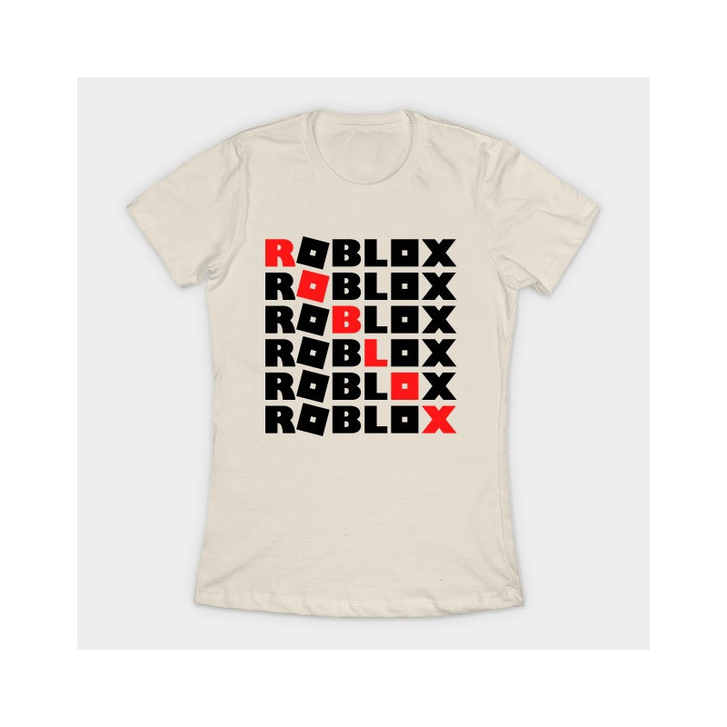 Roblox Game Girls T-Shirt Creme