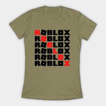 Roblox Game Girls T-Shirt Light Olive