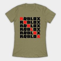 Roblox Game Girls T-Shirt Light Olive
