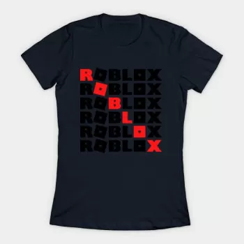 Roblox Game Girls T-Shirt Navy