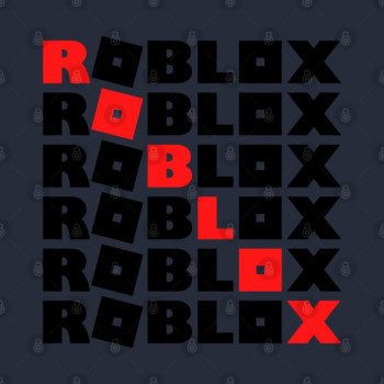 Roblox Game Girls T-Shirt Navy