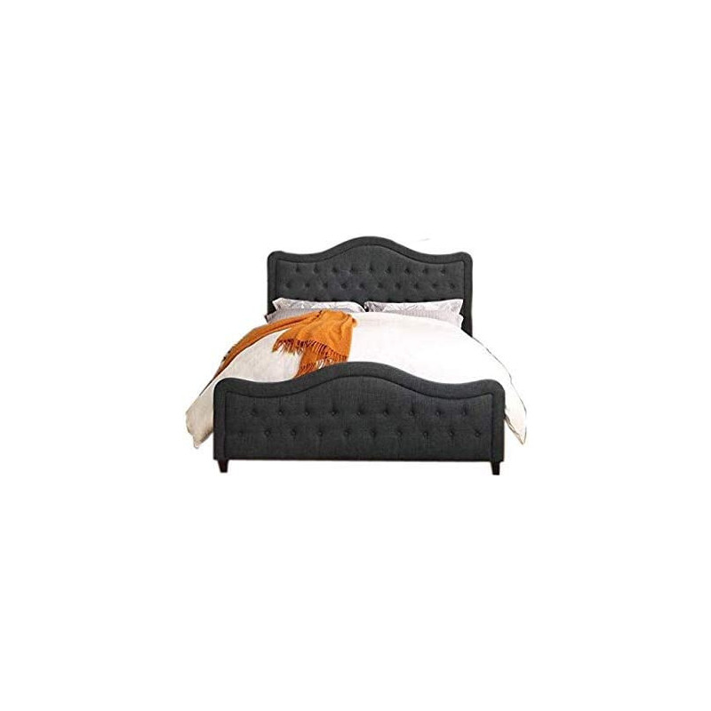 R2R Furniture Scarlet Queen Size Standard Bed With Mattress