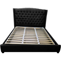 R2R Furniture Shape Design Bed- Black