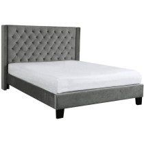 R2R Furniture Simplicity Queen Size Standard Bed With Mattress 160X200