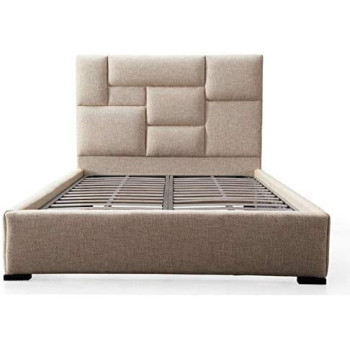 R2R Furniture Siegrist Upholstered Bed Frame - Queen