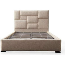 R2R Furniture Siegrist Upholstered Bed Frame - Queen