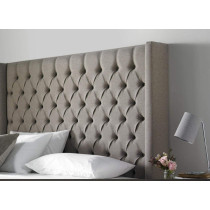 R2R Furniture Skyline Wingback King Size Bed