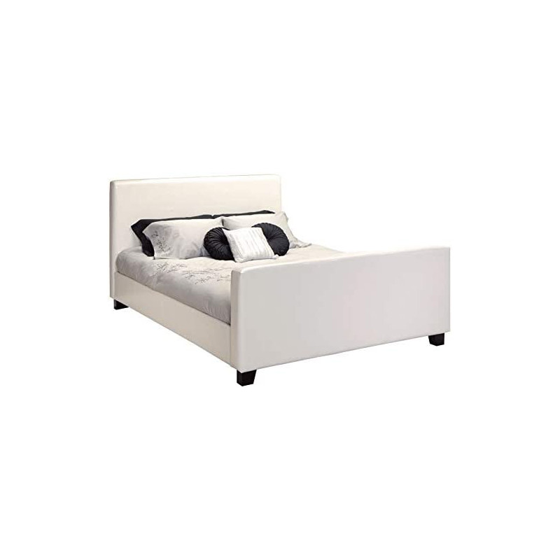 R2R Furniture Sofia Upholstered Standard Bed With Mattress 180X200