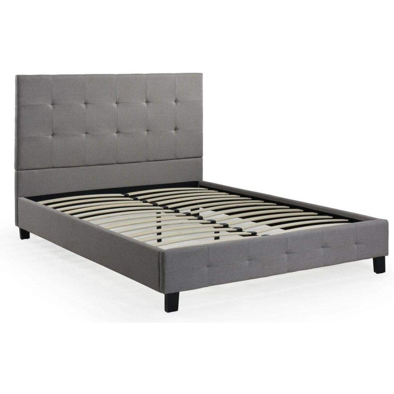 R2R Furniture Square Button Design Bed Frame