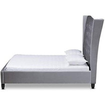 R2R Furniture Tonny Queen Size Upholstered Standard Bed With Mattress 160X200