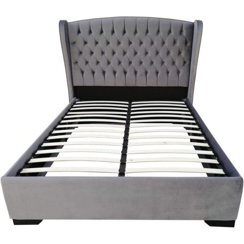 R2R Furniture Tufted Design Bed Frame King Size