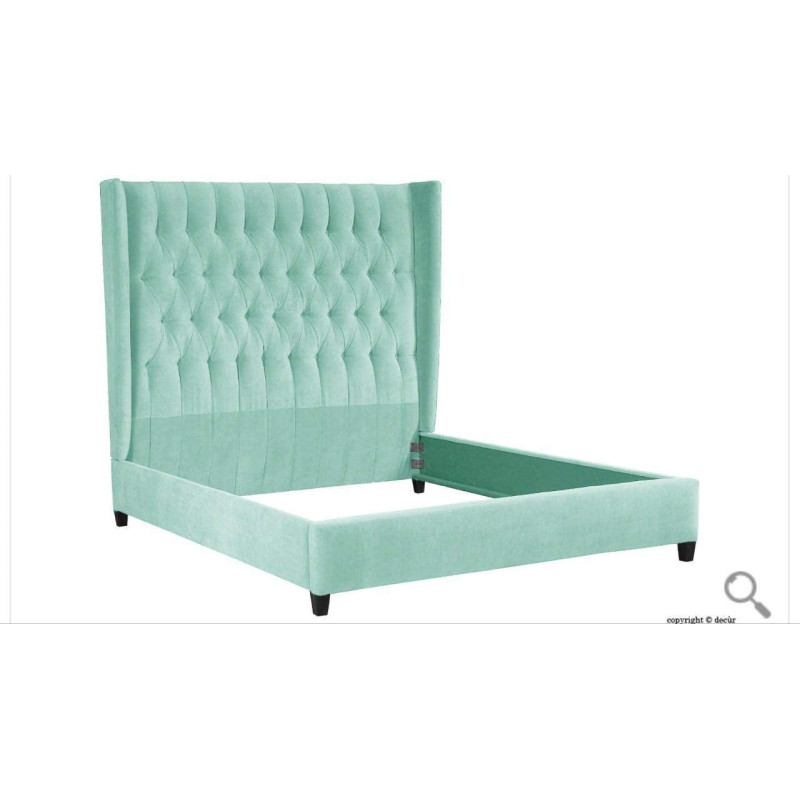 R2R Furniture Tufted Design Bed Frame Only