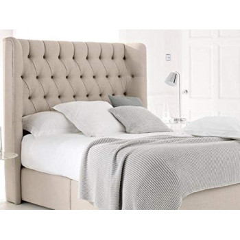 R2R Furniture Tufted Fabric Upholstered Headboard Previous In King Size: 180X200
