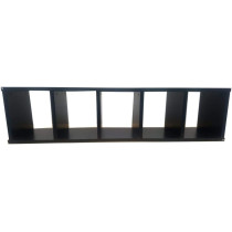 R2R Furniture Tv Wood Cabinet -Black