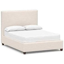 R2R Furniture Vien Nailhead Design King Size